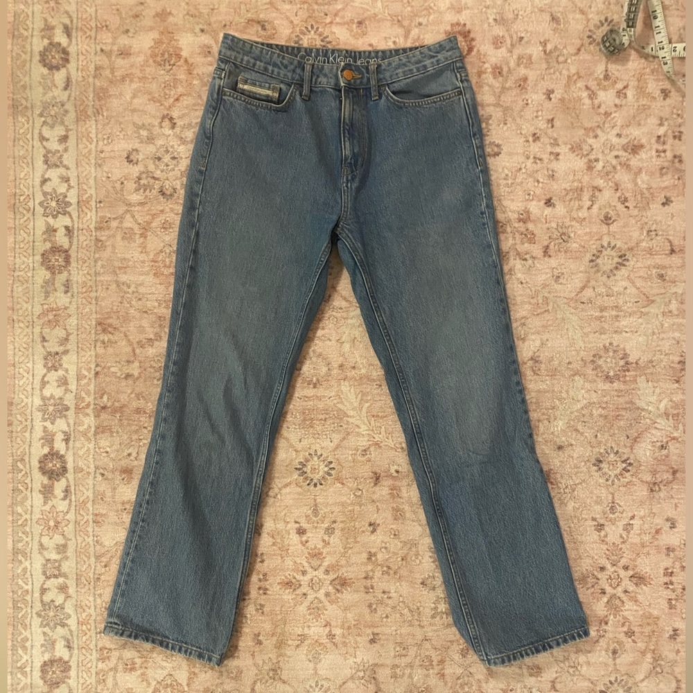 Calvin Klein High rise Straight Jeans